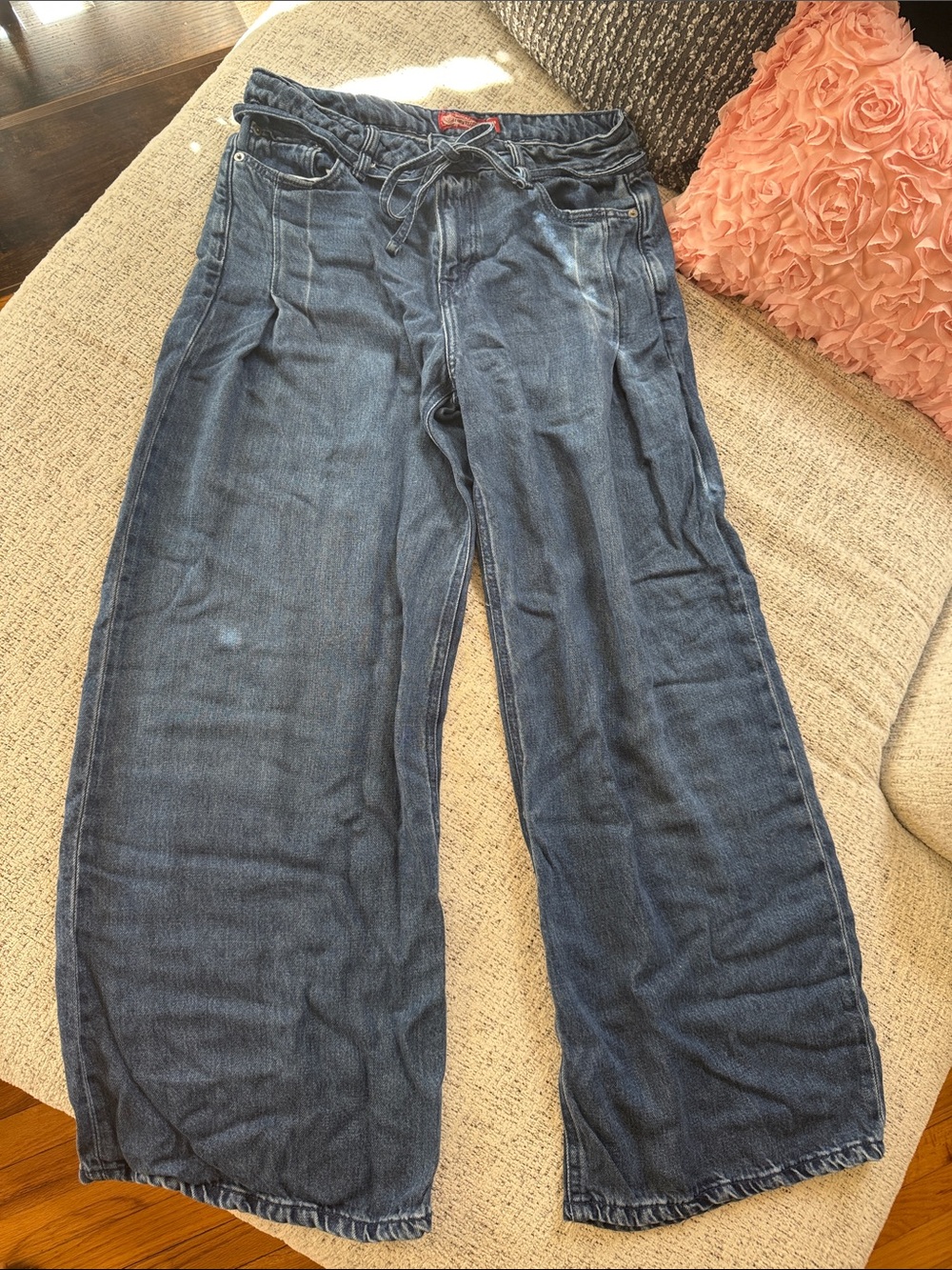 Lucky Brand Liquid Denim Luxe Palazzo Women’s Jeans size 6